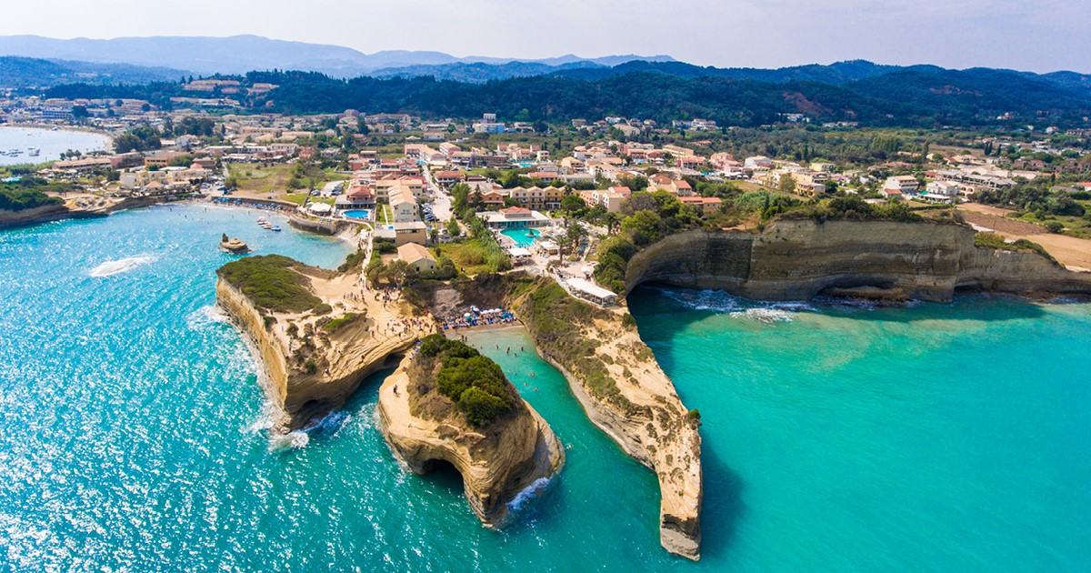 Canal d'Amour, Corfu, Greece